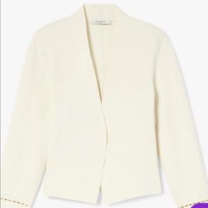 The Sant Ambroeus Jardigan by MM.LAFLEUR in ivory - medium